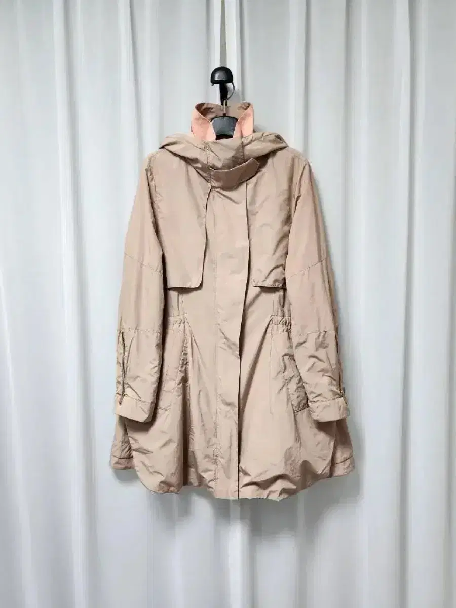 S SJSJ Mid-season hooded jacket