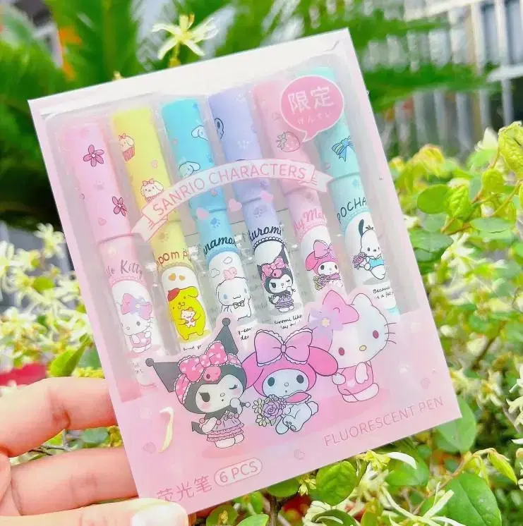 Sanrio Highlighter Set of 6 Colors