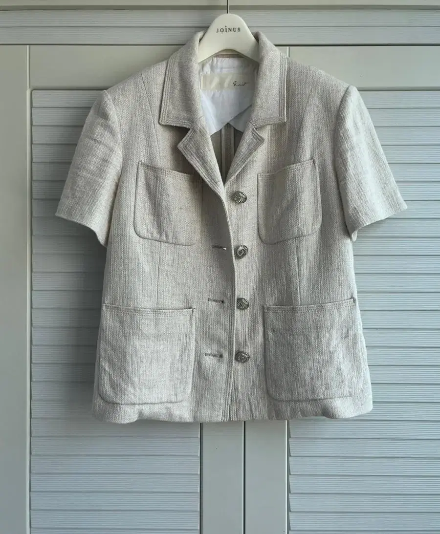 G-Cut Linen Jacket