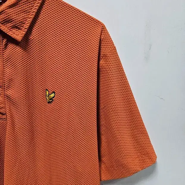 LYLE&SCOTT 오렌지 엠보반팔카라티 남 100 / 332223