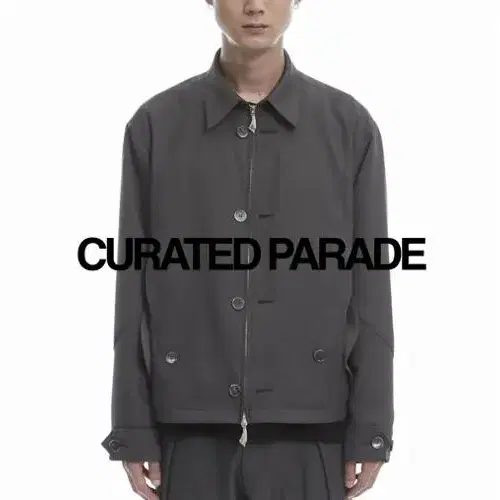 curated parade 자켓 DARK GREY 46