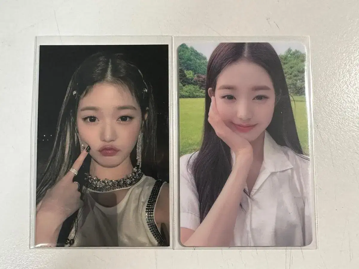 ive jang wonyoung soundwave ld message card photocard wts