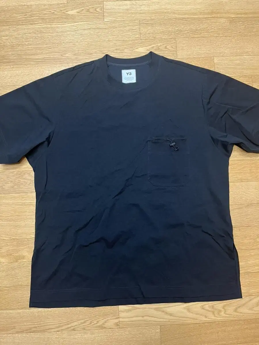 Y-3 Classic Paper Jersey Pocket Tee Black L (approx. 110)