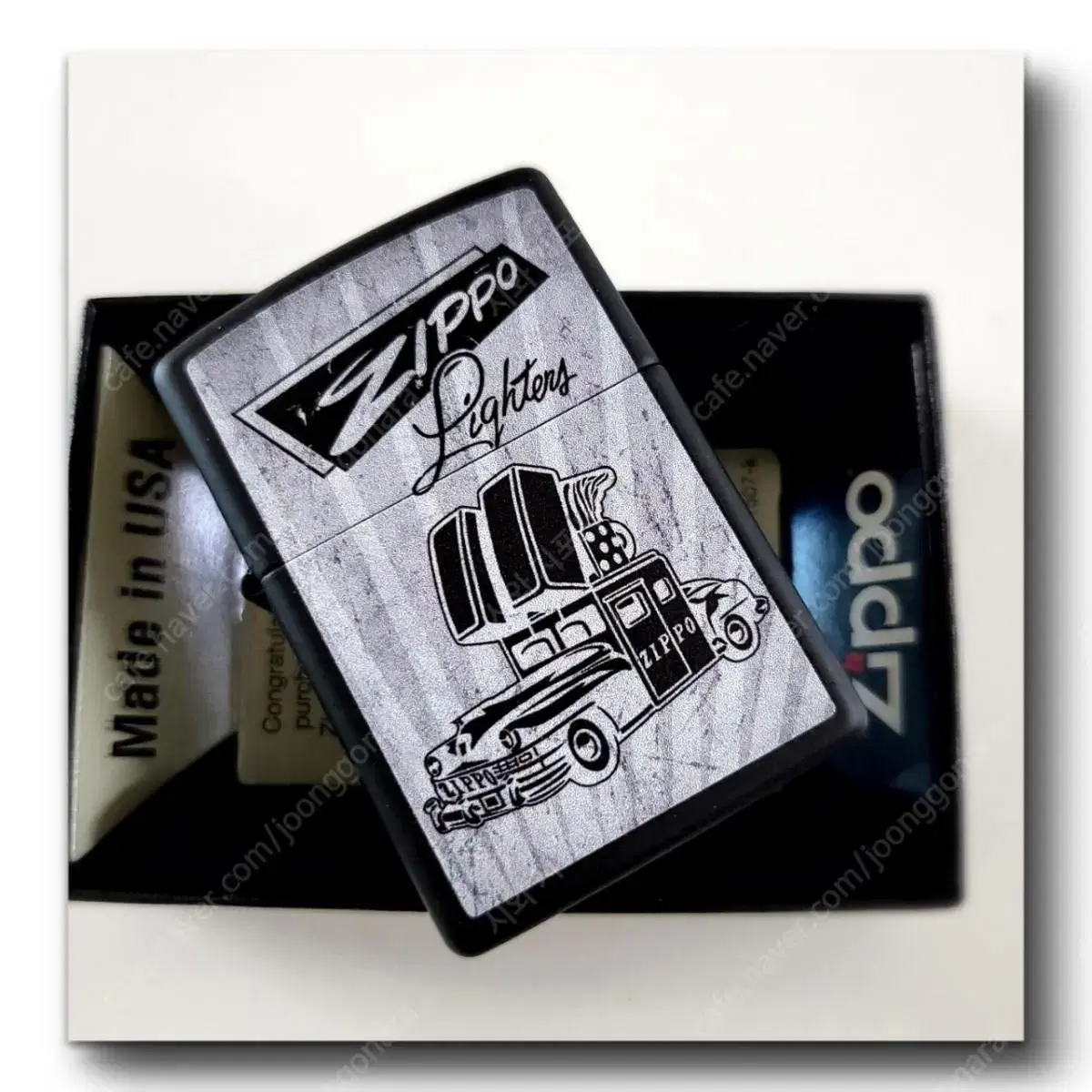 48572 ZIPPO CAR AD DESIGN 정품 미개봉 새 지포라이터