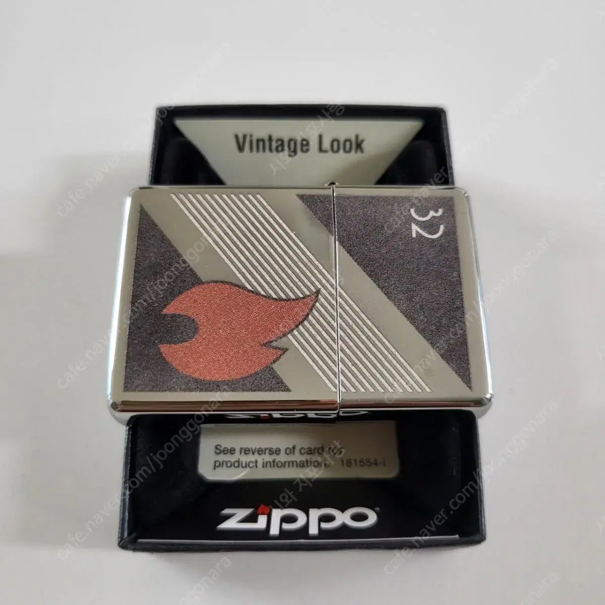 정품 48623 ZIPPO 32FLAME DESIGN 정품 새 지포라이터