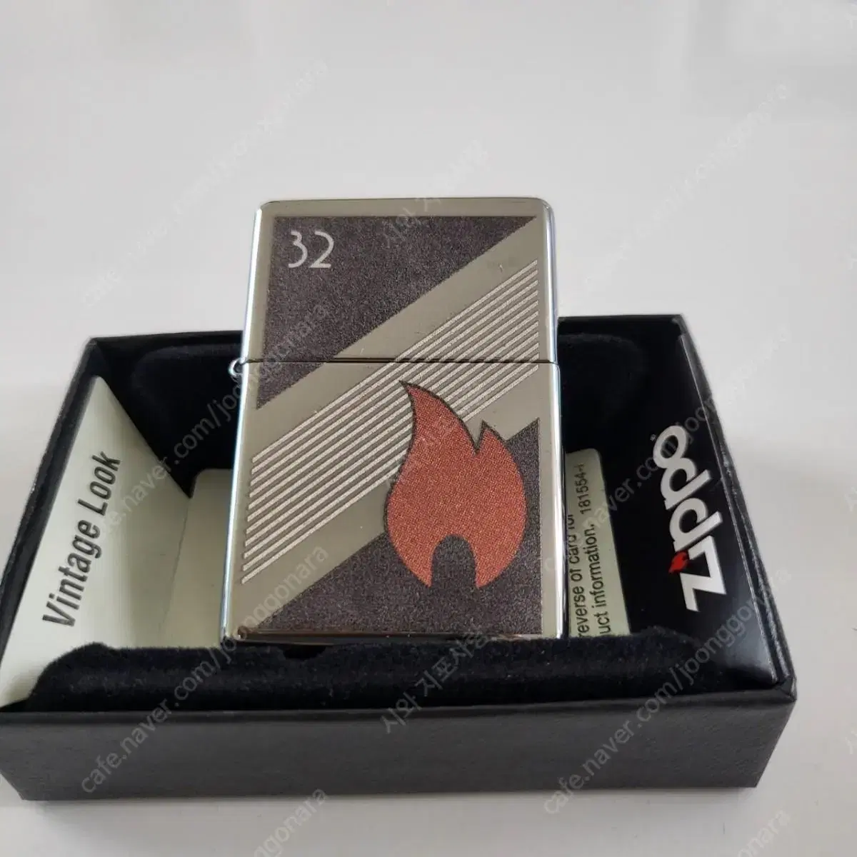 정품 48623 ZIPPO 32FLAME DESIGN 정품 새 지포라이터