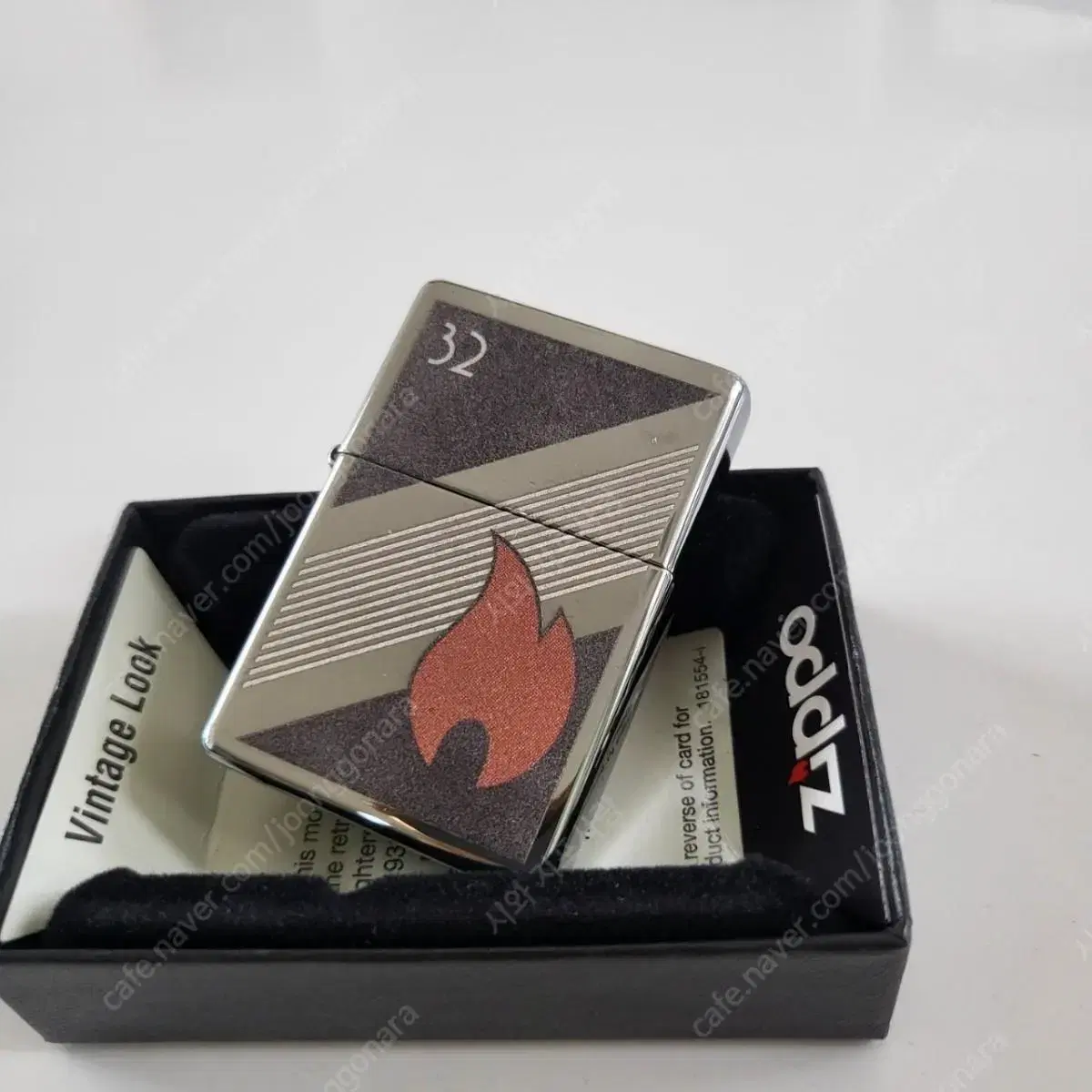 정품 48623 ZIPPO 32FLAME DESIGN 정품 새 지포라이터