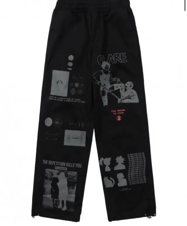 플레어업 시즌 아트워크 팬츠 Season Artwork Pants