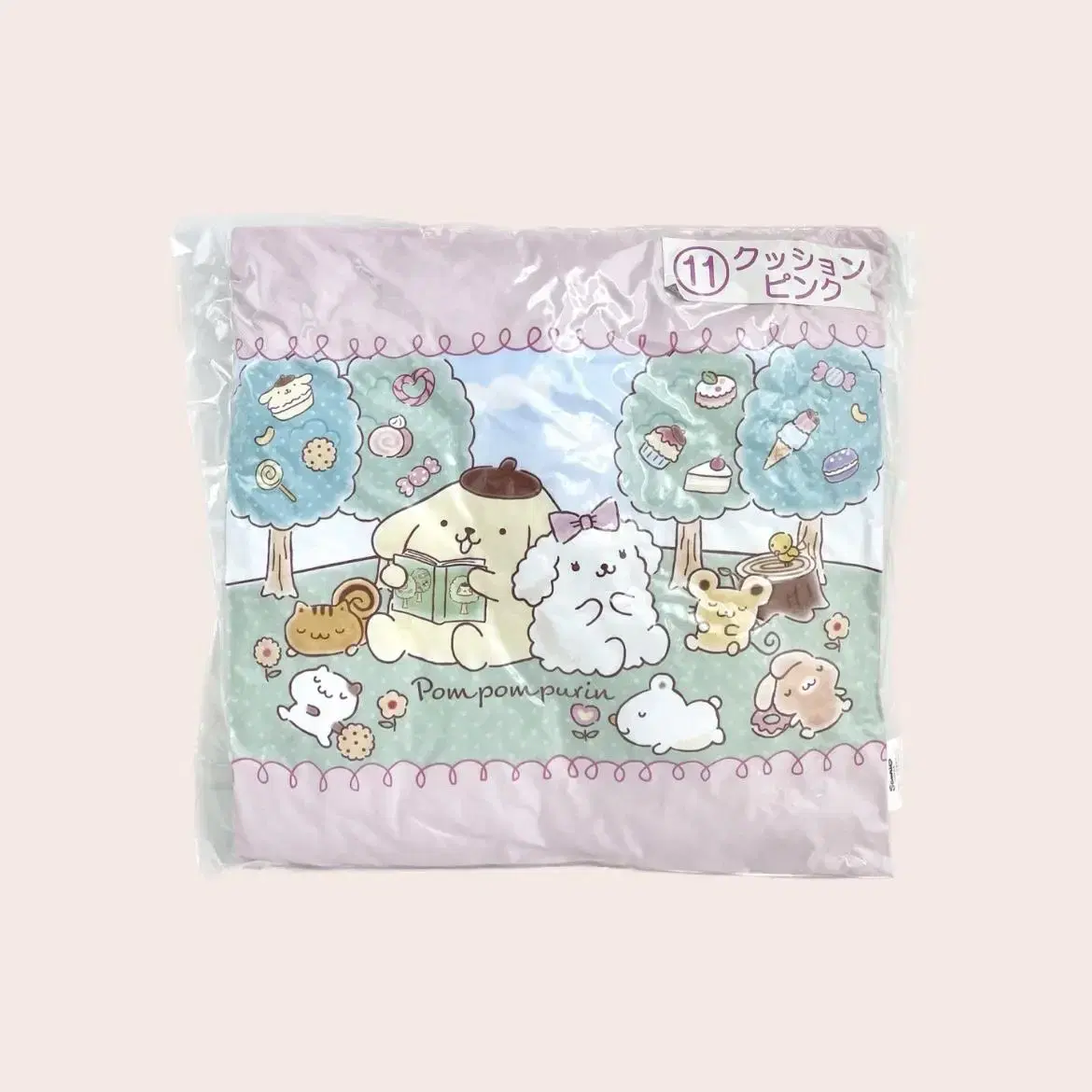 Pompompurin Cushion Sanrio