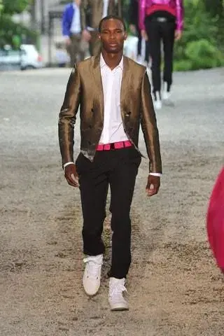 Dior Homme 09SS Gold Shining Blazer 46