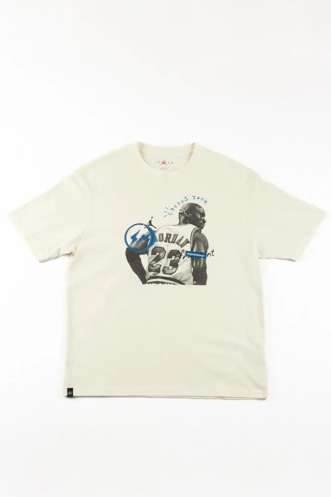 [L] Jordan x Travis Scott x Fragment short-sleeve T-shirt