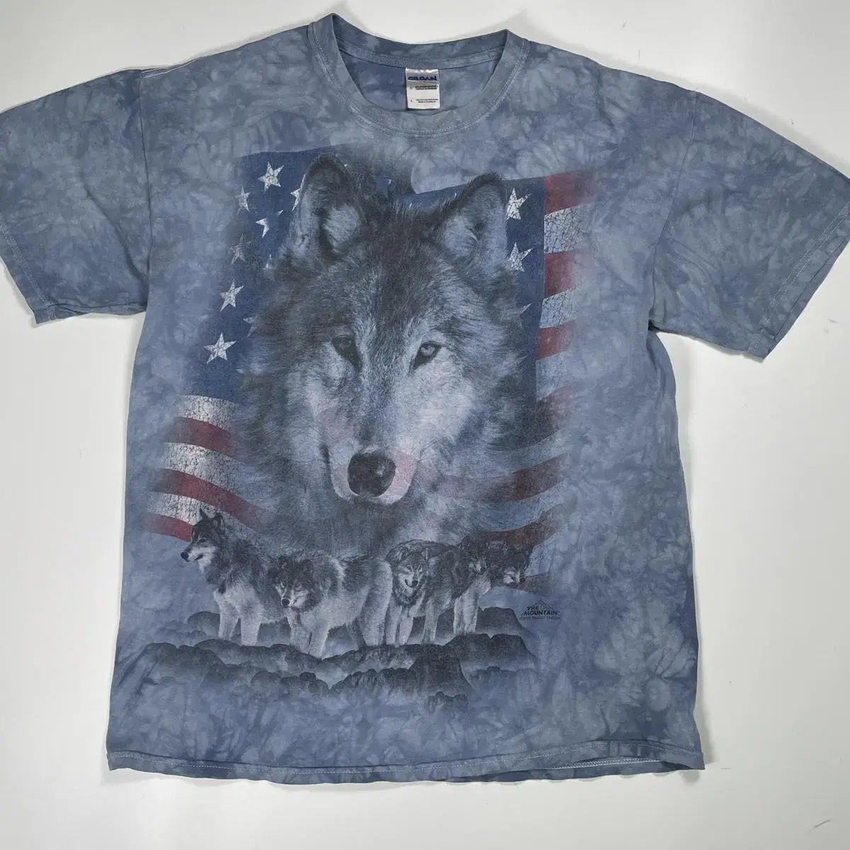 Fruits Of The Loom Vintage Star Spangled Banner Short Sleeve Tee