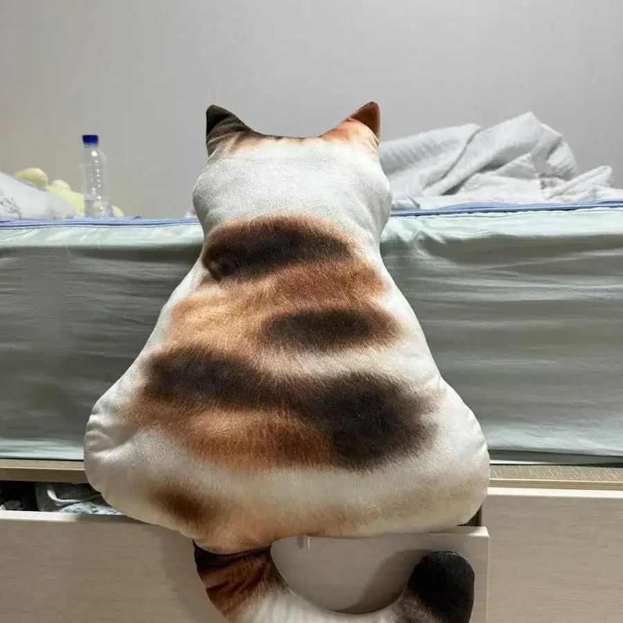 삼색고양이 뒷모습 인형