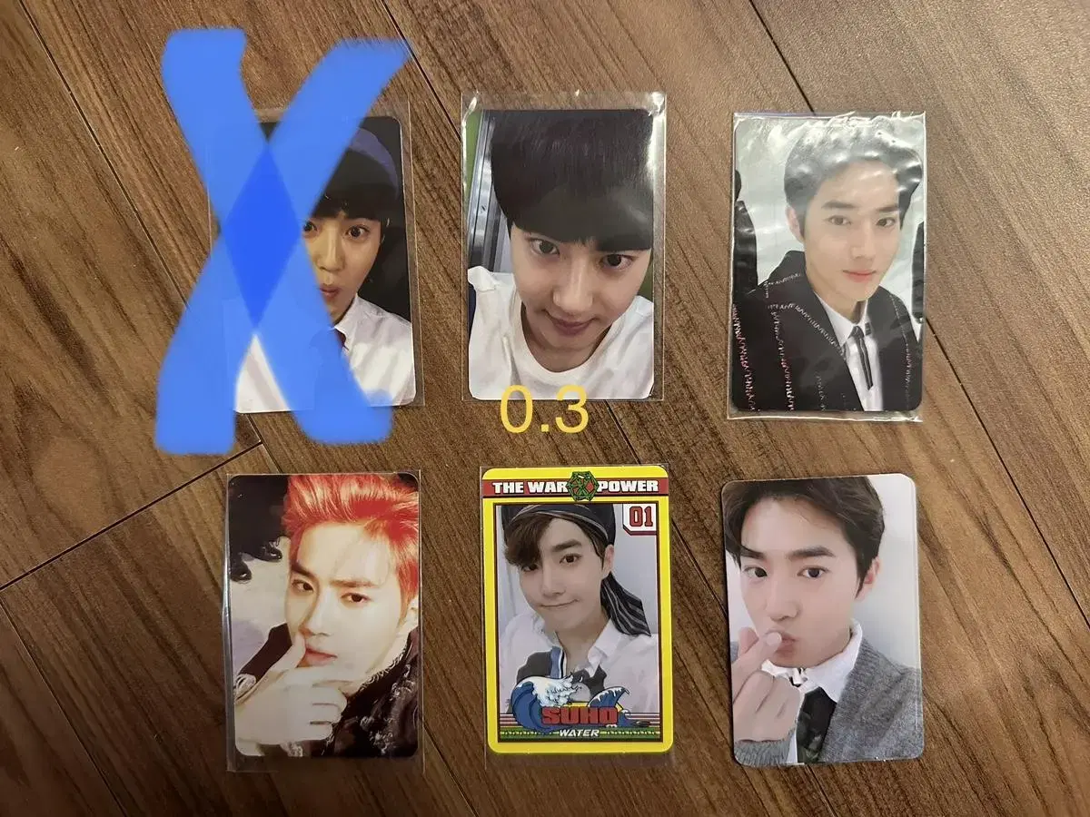 Exo Photocard baekhyun suho Poka