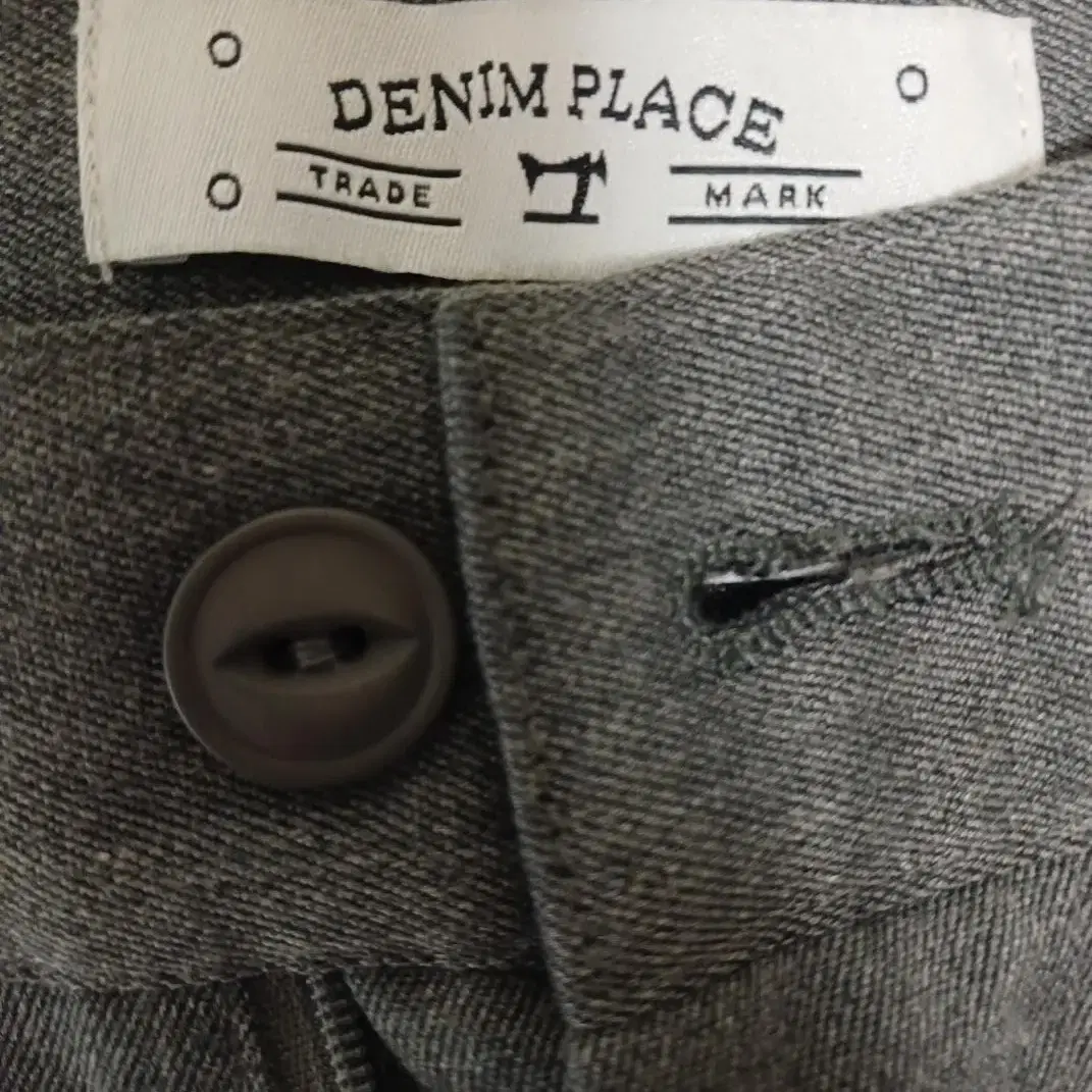 DENIM PLACE 남성 슬림 스판팬츠