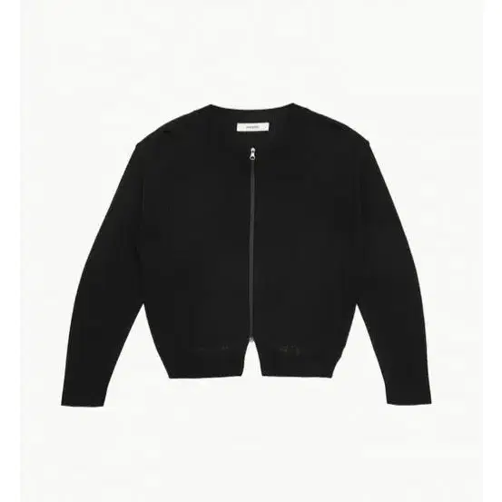 아모멘토 가디건 BACK CUT-OUT CARDIGAN_BLACK