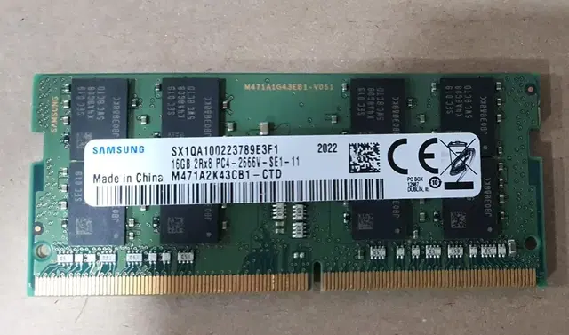 DDR4 PC4 16GB 2666V 21300삼성전자