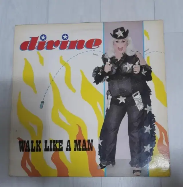 일렉트로닉 하이에너지 신쓰팝 Divine 영국12인치싱글바이닐 vinyl