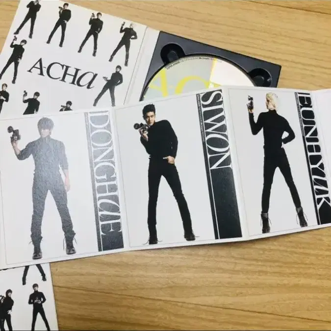 슈퍼주니어 5집 a-cha 리패키지 앨범(cd, 음반)