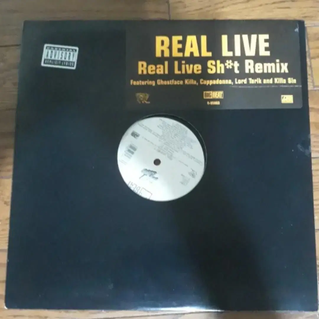 흑인음악 Real Live 미국반 12인치싱글 바이닐 힙합엘피 vinyl