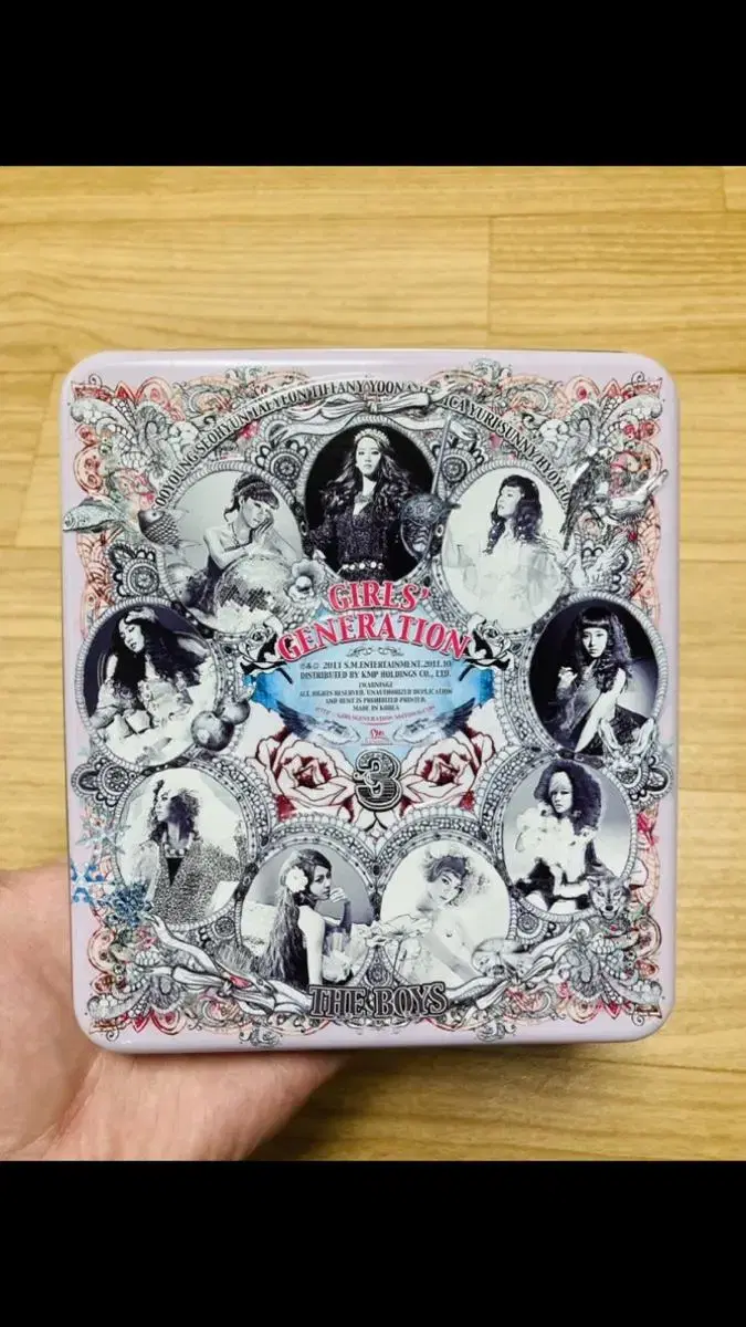 Girls Generation 3rd album THE BOYS (CD, Vinyl)