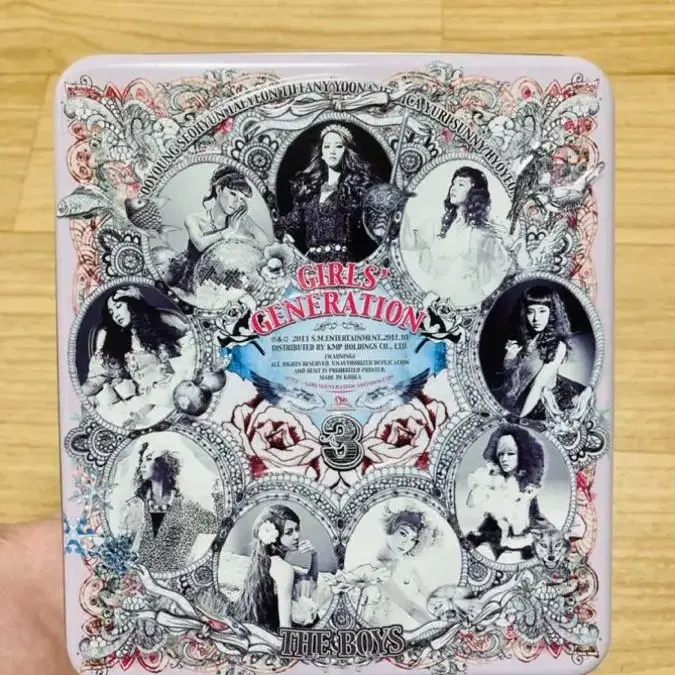 소녀시대 3집 the boys 앨범(cd, 음반)