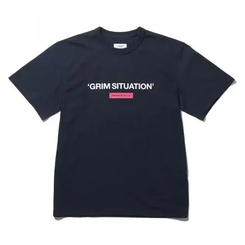 에스피오나지 GRIM SITUATION 네이비 티셔츠 M사이즈 새제품