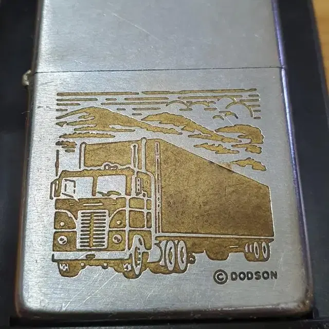 1977년 올드 트럭 디자인 지포라이터 zippo  lighter