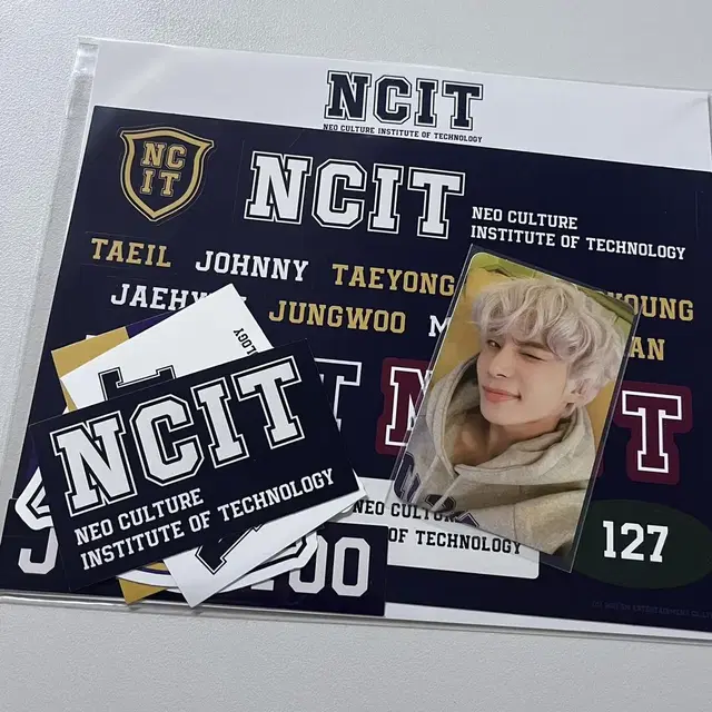 엔시티 nct 127 ncit 리무버블 데코 스티커 정우포카 양도