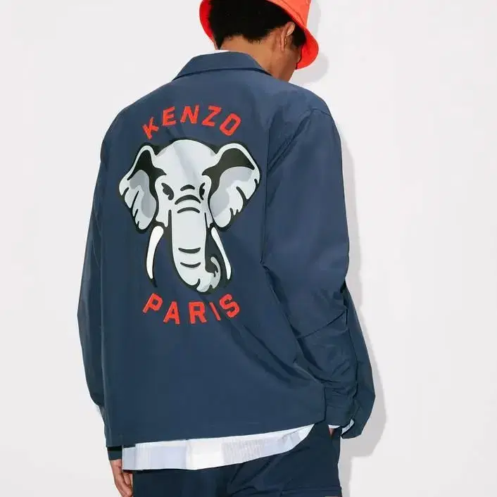 [새상품] 23SS 겐조 KENZO ELEPHANT 코치 자켓