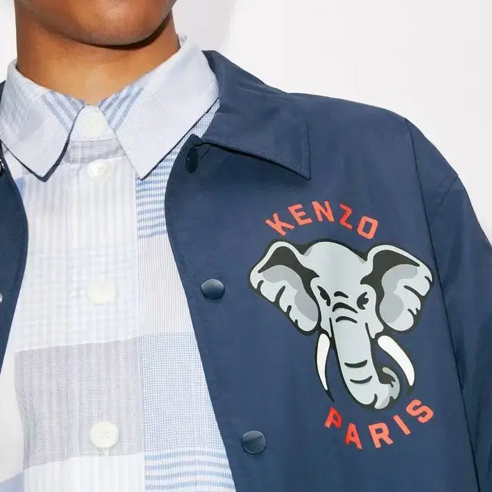 [새상품] 23SS 겐조 KENZO ELEPHANT 코치 자켓