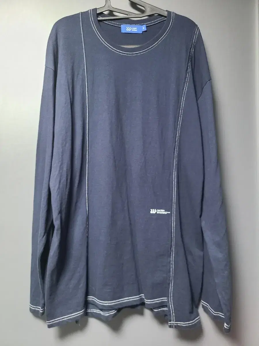 LayersUnion long sleeve overcoat size M navy