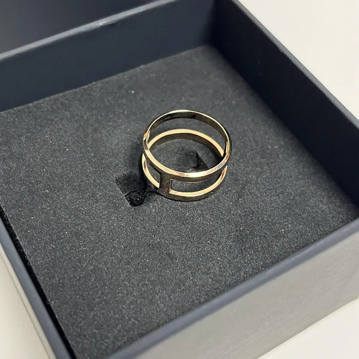 다니엘웰링턴 반지 Elan dual ring10.5호