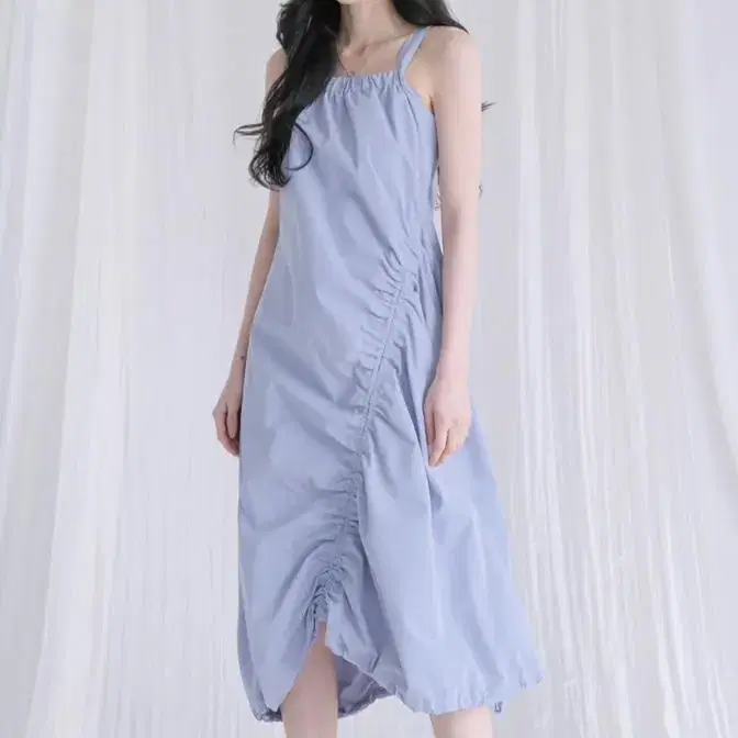 어반드레스 ( shell wrinkle long onepiece)