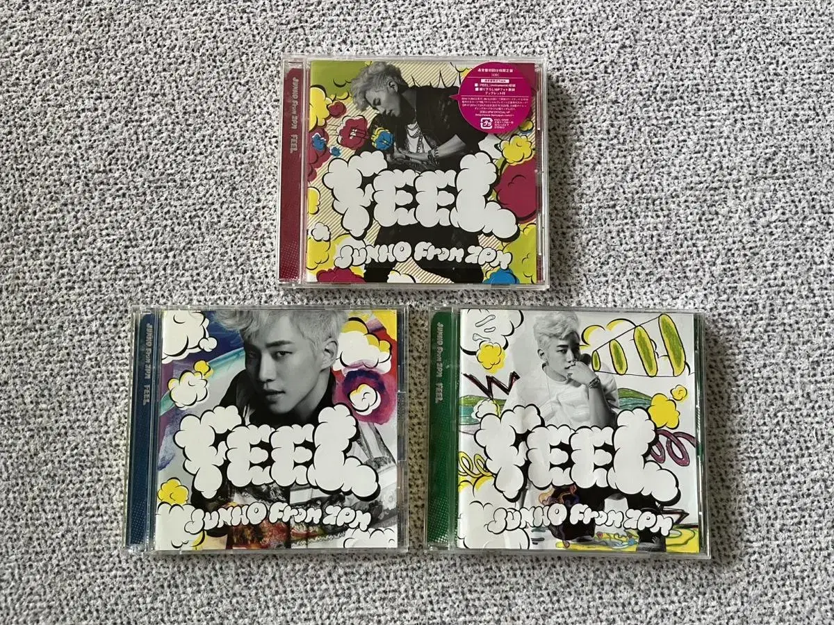 준호 일본 솔로앨범 FEEL CD 음반 일괄