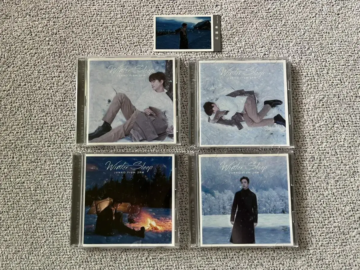 준호 일본 솔로앨범 Winter Sleep CD 음반 일괄