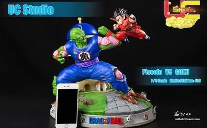 Dragon Ball Figures Resin Statues UC Child Goku vs Piccolo