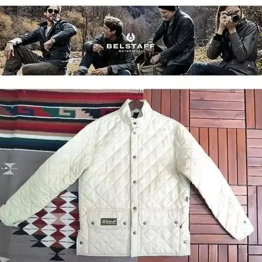 벨스타프 belstaff 퀄팅자켓