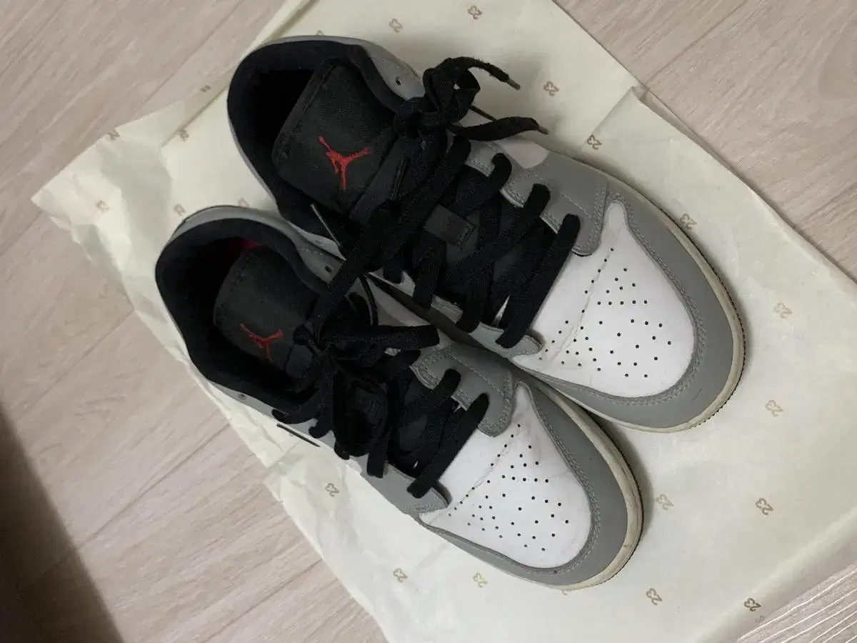 Jordan 1 Low Light Smoke Gray 250 (GS)