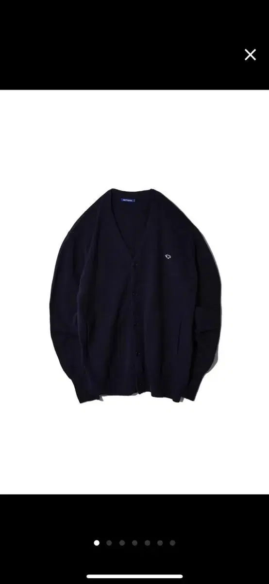 [100-105] Naders Merino Wool Cardigan 5 Navy Cityboy J-009