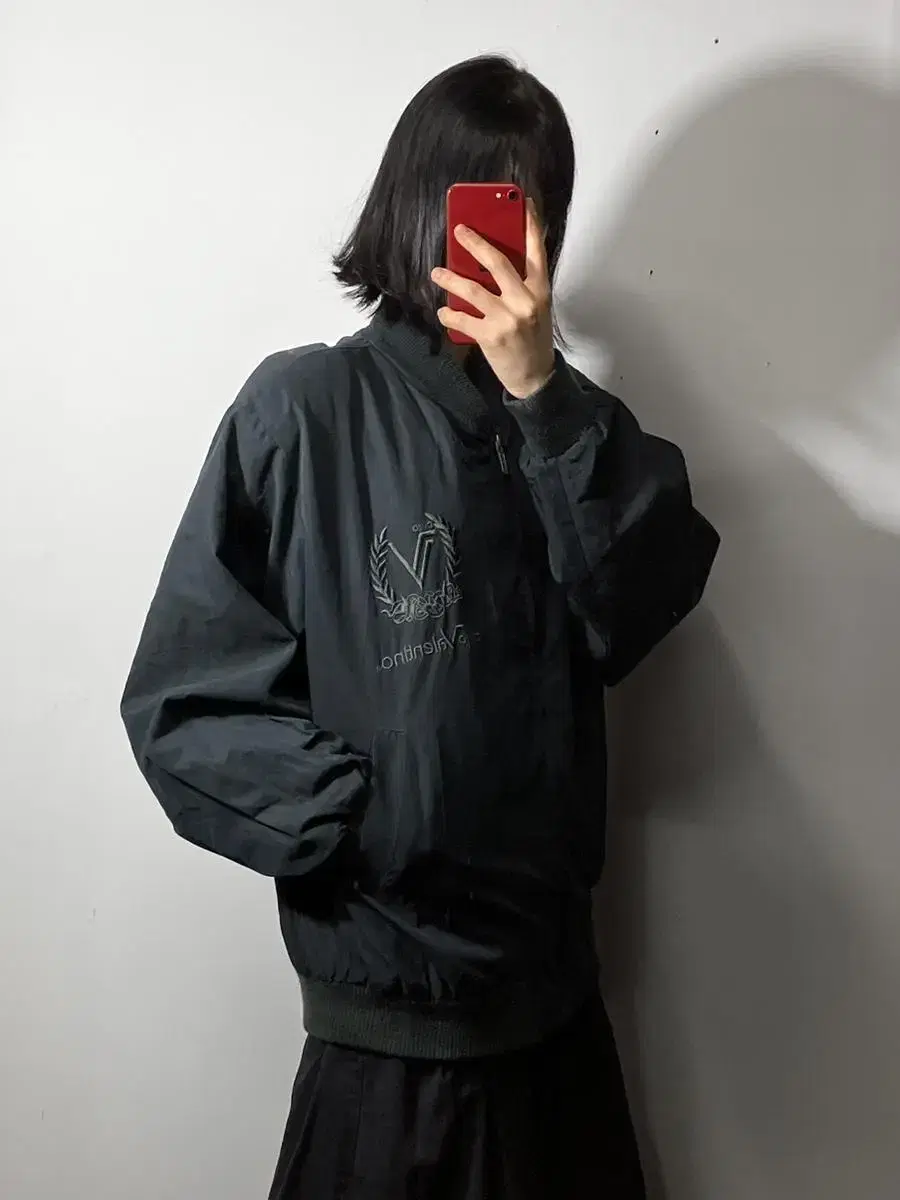 발렌티노 블랙 블루종 2Xl