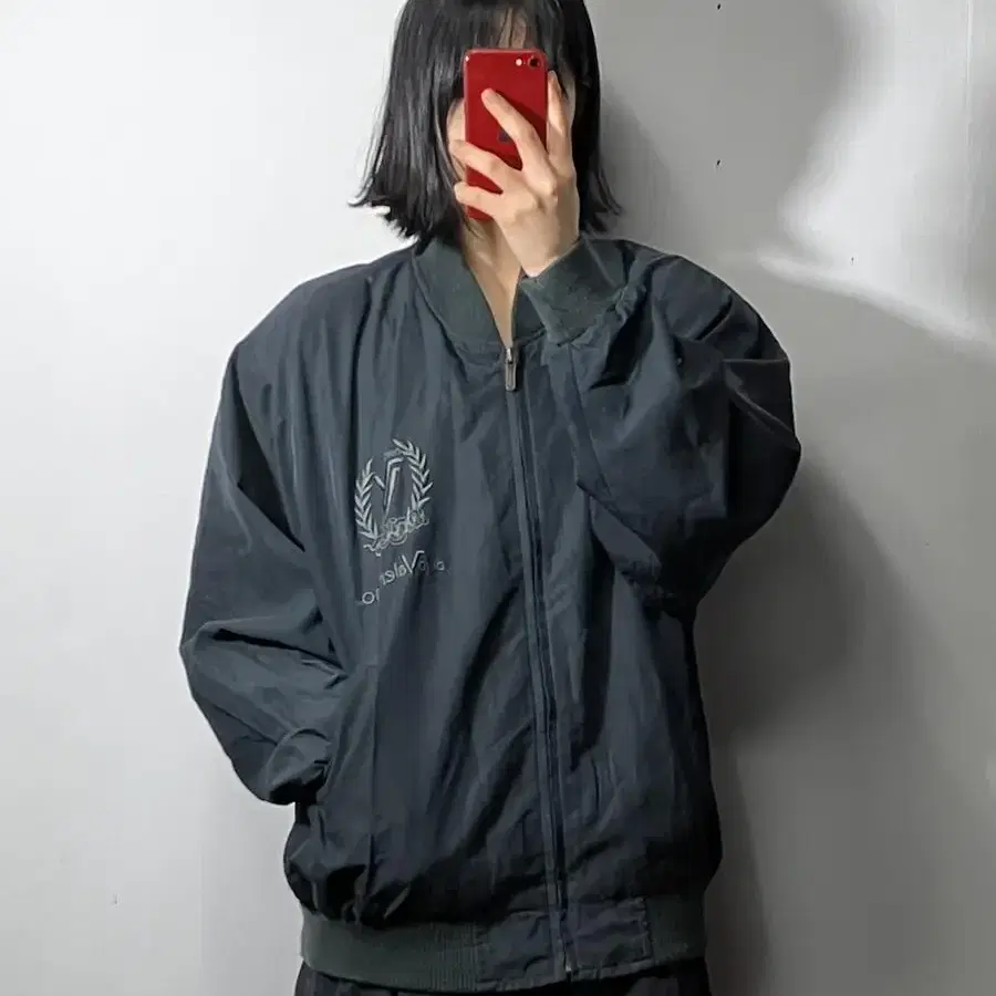 발렌티노 블랙 블루종 2Xl