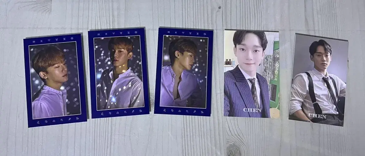 Exo chen seasons greetings photocards, kihno albums (including bookmarks) transferred to WTS