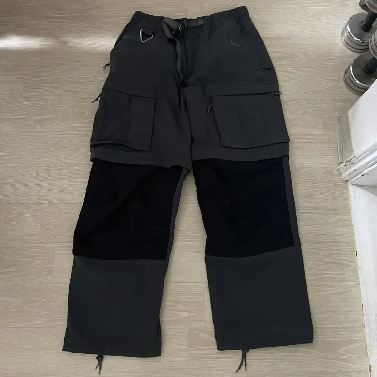 Asia M acg Smith Summit Cargo Pants Smoked Gray