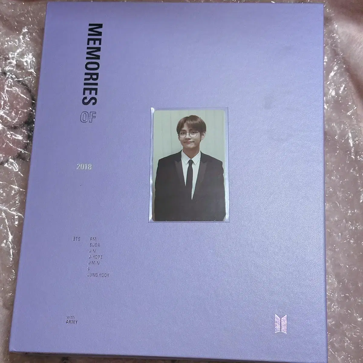 BTS Memories 2018 photocard Taehyung v