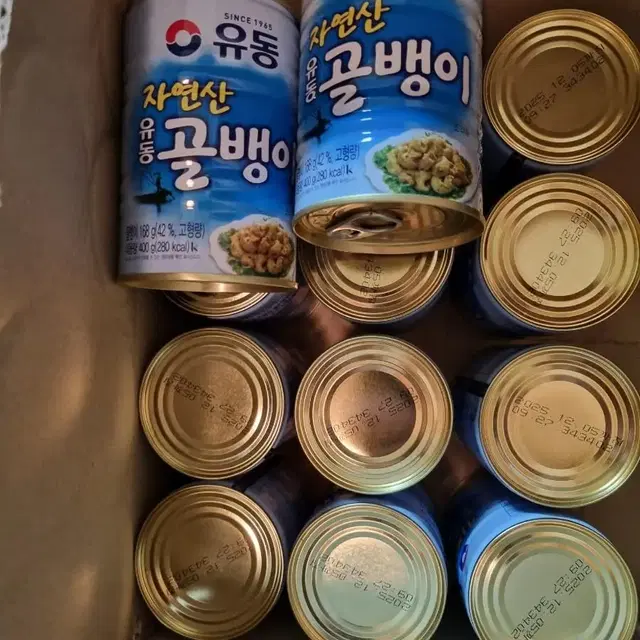 (택배비 무료)유동 골뱅이 400g (4ea)