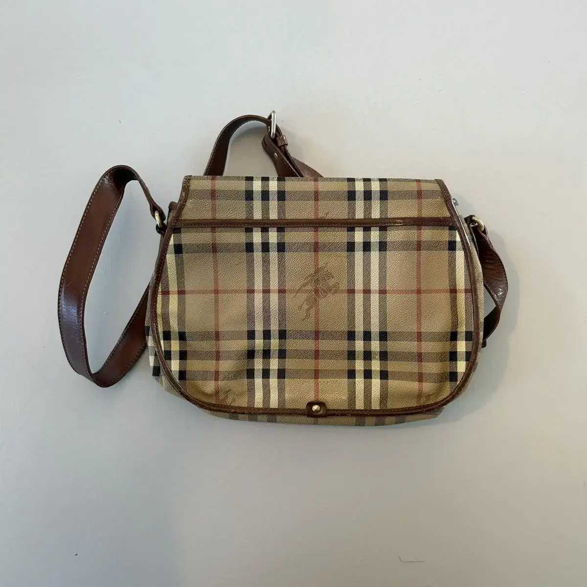 90s Vintage Burberry Cross Bag