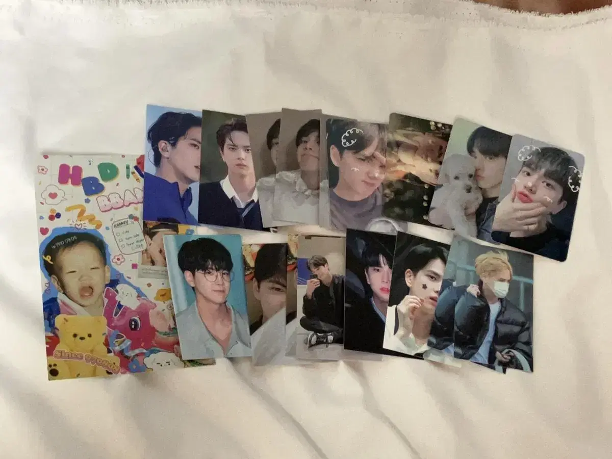 The Boyz younghoon Sankka Birthday Cafe Lucky Draw tc photocard Postcards