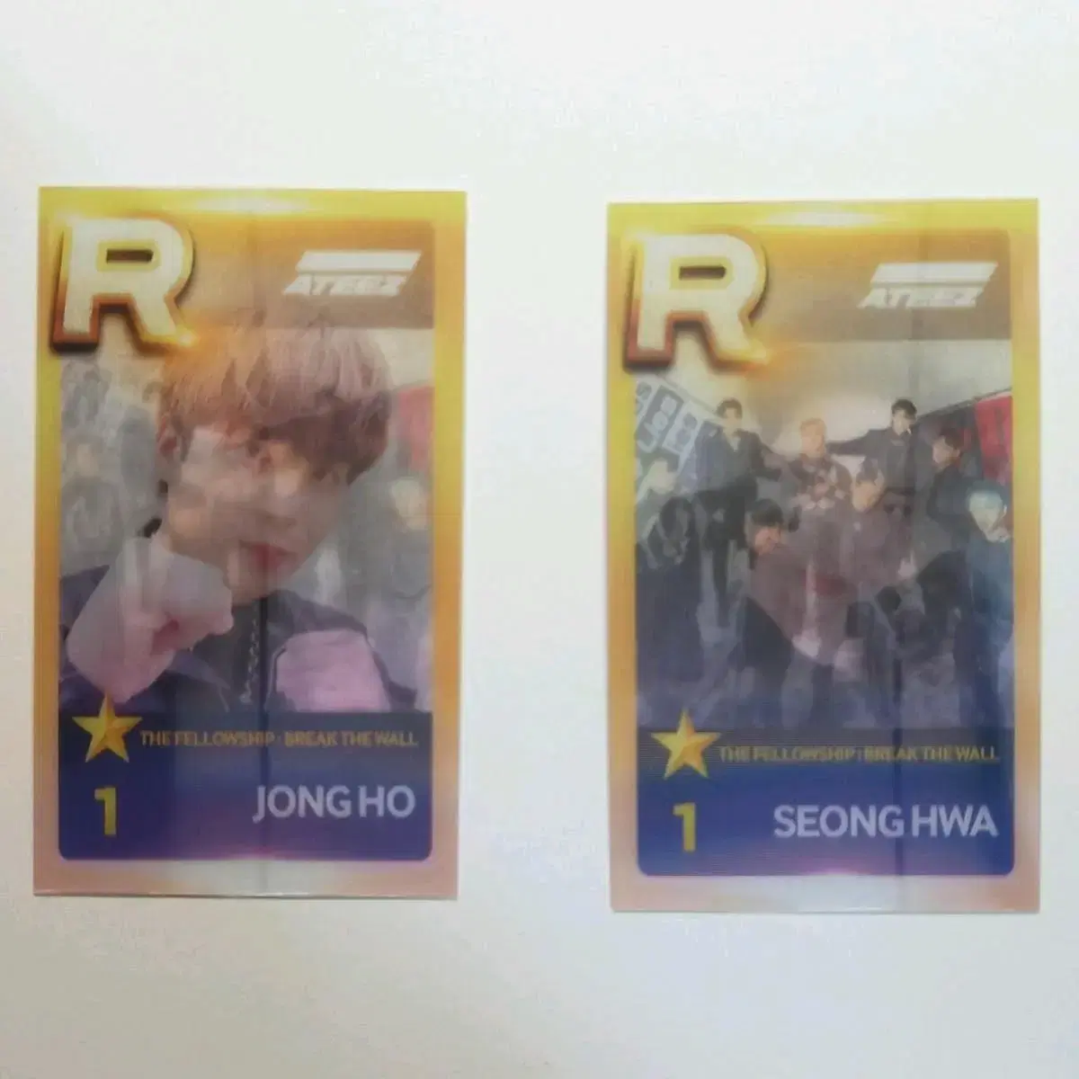 ateez superstar lenticular seonghwa jongho