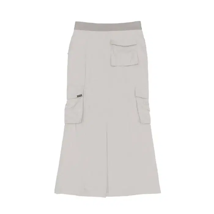 스컬프터 Banding Maxi Pencil Skirt Warm Gray